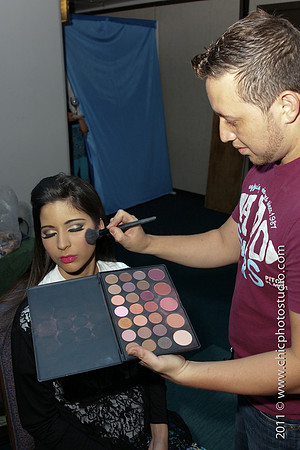 Backstage semifinal del certamen La Chica Atrevida