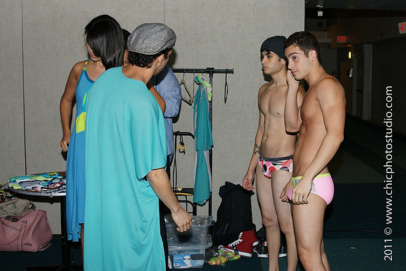 Backstage semifinal del certamen La Chica Atrevida