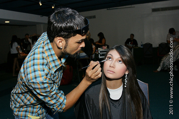 Backstage semifinal del certamen La Chica Atrevida