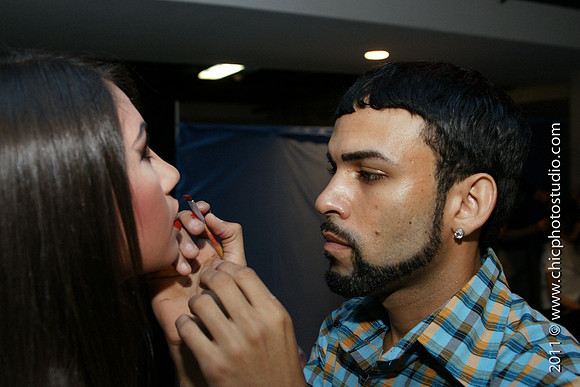 Backstage semifinal del certamen La Chica Atrevida