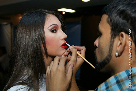 Backstage semifinal del certamen La Chica Atrevida
