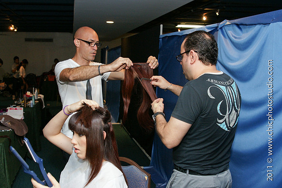 Backstage semifinal del certamen La Chica Atrevida